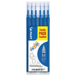 [000039309] Uložak za roler 0,7 mm Frixion piši-briši pk6 Pilot BLS-FR7-L-S6 plavi