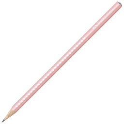 [000040003] Olovka grafitna B Sparkle pearl Faber Castell 118201 pastelno roza