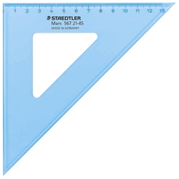 [000039641] Trokut 21 cm 45° Mars Staedtler 567 21-45