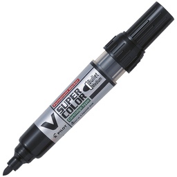 [000039647] Marker permanentni 0,9 mm okrugli vrh V Super Color Begreen Pilot SCA-VSC-M-BG crni!!