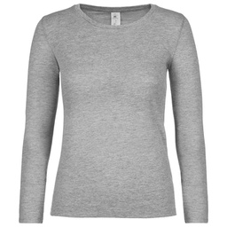 [900004751] Majica dugi rukavi B&C #E150/women LSL svijetlosiva L