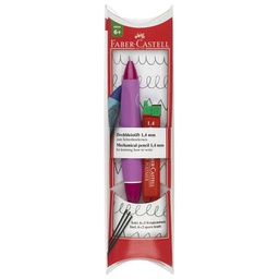 [000002259] Olovka tehnička 1,4mm grip Twist+mine Faber-Castell 131444 roza blister!!