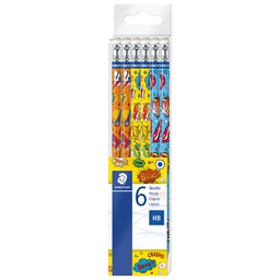 [000040615] Olovka grafitna HB Comic pk6 Staedtler 172 COTB6 blister!!