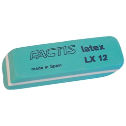 [000040620] Gumica plastična LX12 soft Factis zelena-KOMAD