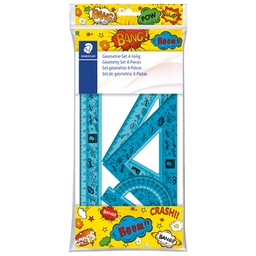 [000040642] Geometrijski set 1/4 Comic Staedtler 569PB4CO1S sortirano blister!!