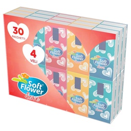 [000040664] Maramice papirnate četveroslojne pk270 (9 komadax30 paketa) Cloudsoft Cartindustria Veneta