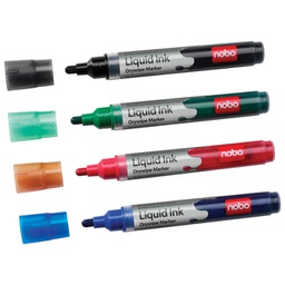 [000040718] Marker za bijelu ploču 3 mm pk4 Nobo 1902408 sortirano