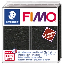 [000040787] Masa za modeliranje   57g Fimo Effect Leather-effect Staedtler 8010-909 crna!!