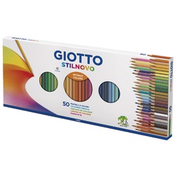 [000040790] Boje drvene  50boja + šiljilo Giotto Stilnovo Fila 2573