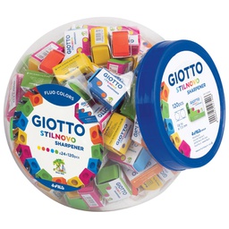 [000040799] Šiljilo pvc 1rupa Stilnovo Giotto Fila 2329 sortirano fluorescentne boje