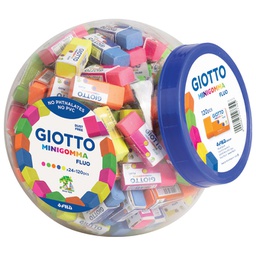 [000040800] Gumica Minigomma Giotto Fila 2327 sortirano fluo boje
