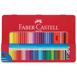 [000040941] Boje drvene  48boja metalna kutija Grip 2001 Faber-Castell 112448