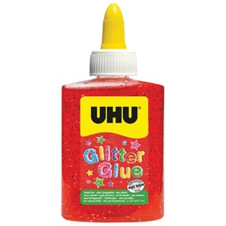 [000041041] Ljepilo glitter glue 88ml UHU LO181810 crveno!!