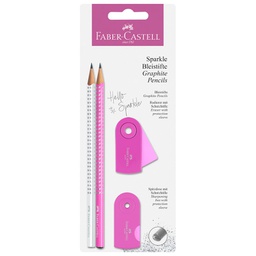 [000041264] Set Sparkle Faber-Castell 218477 bijelo/rozi blister!!