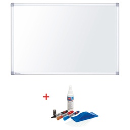 [000041283] Ploča magnetna 55" widescreen tanki okvir Nano Clean Nobo 1905298  bijela + set za bijelu ploču Nobo 34438861