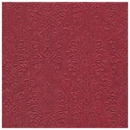 [000039819] Salvete troslojne 33x33cm pk16 embossed Herlitz 11375052 bordo!!