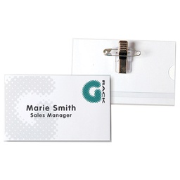 [000041419] Etui za akreditaciju  90x58 mm s kvačicom i zihericom pk50 Tarifold 200572!!