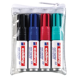 [000041608] Marker permanentni mini 0.5 pk4 Edding sortirano