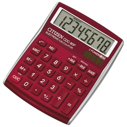 [000002335] Kalkulator komercijalni  8mjesta Citizen CDC-80 crveni blister!!