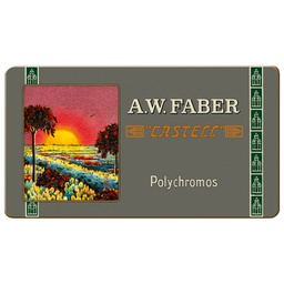 [000041616] Boje drvene  12boja metalna kutija Polychromos Faber Castell 211001!!