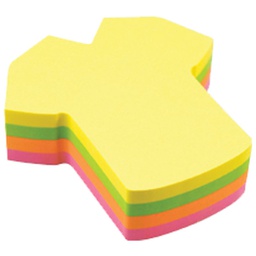[000041669] Blok samoljepljiv oblik T-Shirt 200L Global Notes 5829-39 neon sortirano blister!!