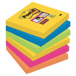 [000041677] Blok samoljepljiv  76x76mm 6x 90L Post-it Super Sticky Rio 3M.654-6SS-RIO!!