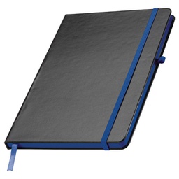 [900005074] Notes A5 crte 80L šamoa s gumicom Cuxhaven crno/tamnoplavi