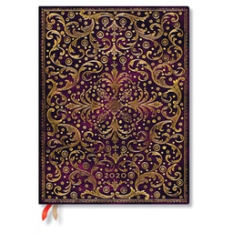 [000041817] Planer tjedni 2020- 9,5x14cm-mini vertikalni s gumicom Aurelia Paperblanks DE6142-7!!