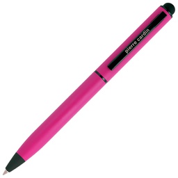 [000041835] Olovka kemijska metalna gumirana+touch pen Celebration Pierre Cardin B0101702IP3 roza