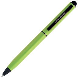 [000041838] Olovka kemijska metalna gumirana+touch pen Celebration Pierre Cardin B0101707IP3 zelena
