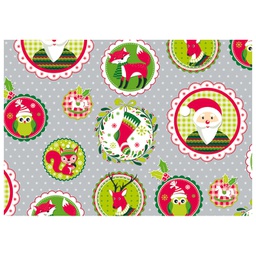 [000041853] Papir ukrasni rola 70x200cm Advent season Herlitz 40024127