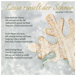 [000041869] Salvete troslojne 33x33cm pk20 Winter song Herlitz 40030166!!