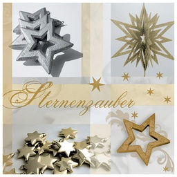 [000041874] Salvete troslojne 33x33cm pk20 Magic stars Herlitz 40030197!!