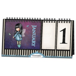 [000041877] Kalendar stolni trajni Bubble Fairy Gorjuss 760GJ03