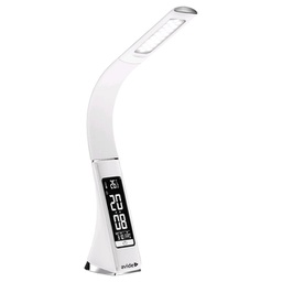 [000041931] Svjetiljka stolna LED Business umjetna koža Avide bijela