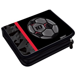 [000041951] Pernica puna 1zip 2preklopa Football Team 1B Connect crno-sivo-crvena