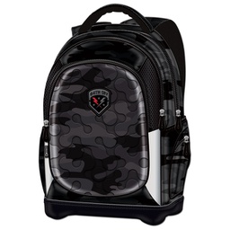 [000041962] Ruksak školski anatomski lagan Army Camo Gray Connect crno-sivi!!