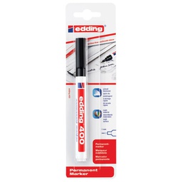 [000042012] Marker permanentni 1 mm okrugli vrh Edding 400/1 crni blister