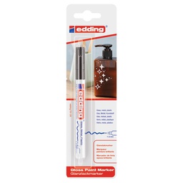 [000042016] Marker permanentni sjajni lakirajući 1-2 mm Edding 751/1 crni blister