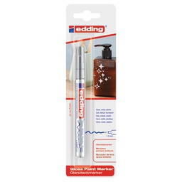[000042019] Marker permanentni sjajni lakirajući 1-2 mm Edding 751/1 srebrni blister