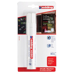 [000042021] Marker-kreda za staklo 4-15 mm Edding 4090/1 bijeli blister