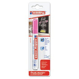 [000042027] Marker-kreda za staklo 2-3 mm Edding 4095/1 neon rozi blister
