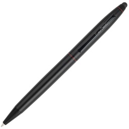 [000042037] Olovka kemijska metalna+touch pen Espoir (Vendome) Pierre Cardin B0102300IP3 crna