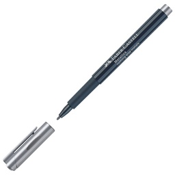[000042390] Marker permanentni 1-2 mm Metallic Faber-Castell 160751 metalik srebrni!!