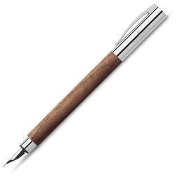 [000042453] Nalivpero drveno tijelo (drvo orah) Ambition (F) Faber-Castell 148581 smeđe-SELECTIVE