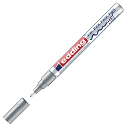 [000042484] Marker permanentni sjajni lakirajući 1-2 mm Edding 751 srebrni
