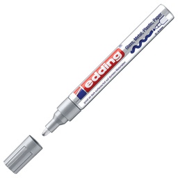 [000042488] Marker permanentni sjajni lakirajući 2-4 mm Edding 750 srebrni