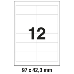 [000002398] Etikete ILK  97x42,3 mm pk100L Zweckform 3659