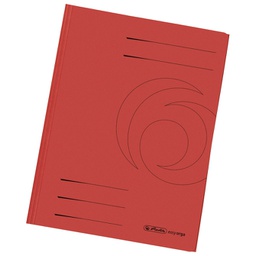 [000042496] Fascikl klapa karton reciklirani A4 Herlitz 11076445 crveni