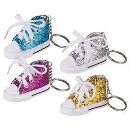 [000042643] Privjesak za ključeve Tenisica glitter Brunnen 10-27309 04 sortirano